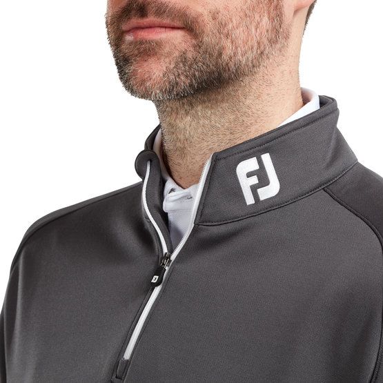 FootJoy Chill-Out Pullover Stretch Midlayer dunkelgrau