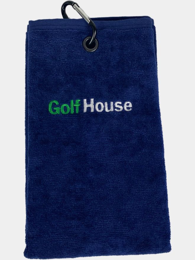 Golf House TriFold Handtuch navy