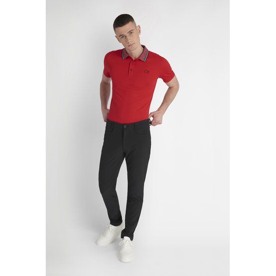 Calvin Klein MONTEREY Halbarm Polo rot