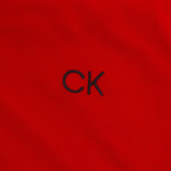 Calvin Klein MONTEREY Halbarm Polo rot