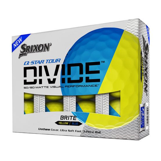 Srixon Q-Star Tour Divide Golfball blau