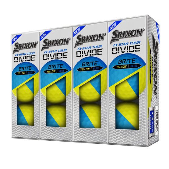 Srixon Q-Star Tour Divide Golfball blau