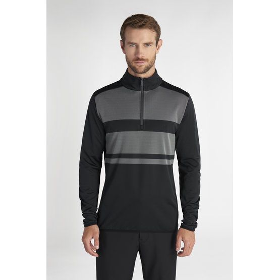 Calvin Klein HIGHLAND HALF ZIP Stretch Midlayer dunkelgrau