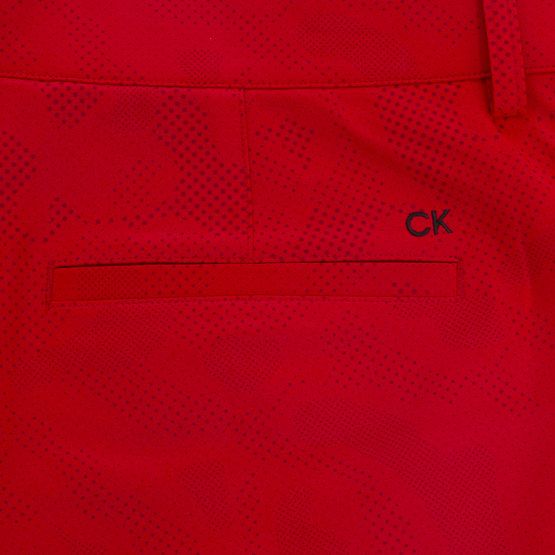 Calvin Klein PRINTED GENIUS 4-WAY Stretch Bermuda rot