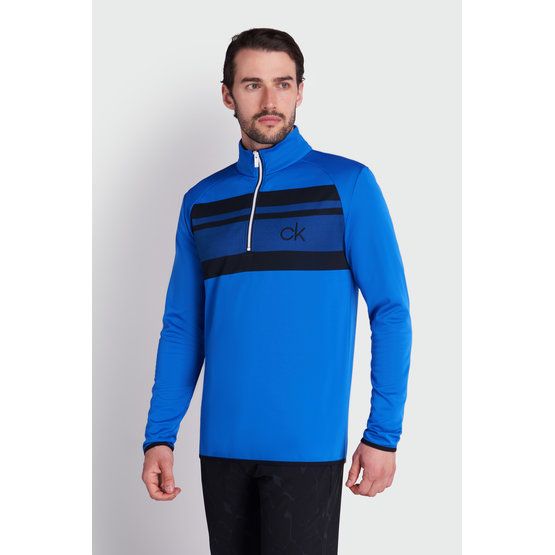 Calvin Klein Taylor Half Zip blau