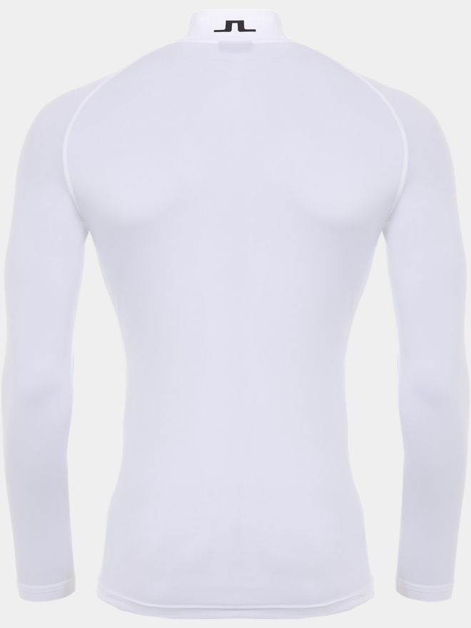 J.Lindeberg Aello Soft Compression Mock Unterzieher weiß