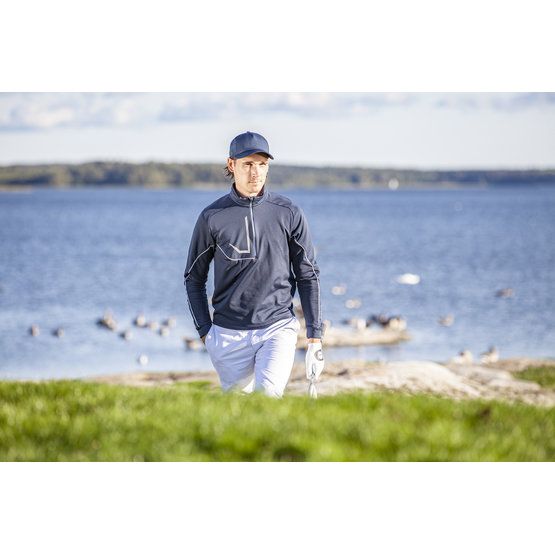 Galvin Green Daxton Stretch Midlayer navy