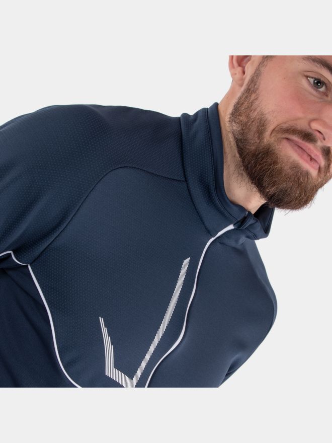Galvin Green Daxton Stretch Midlayer navy