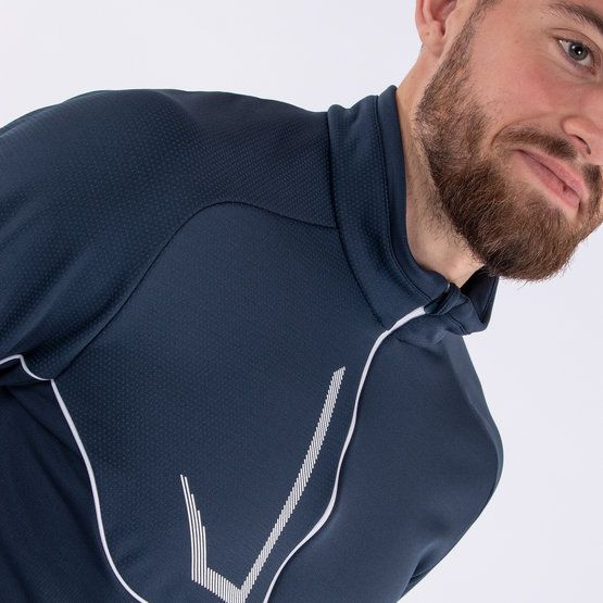 Galvin Green Daxton Stretch Midlayer navy