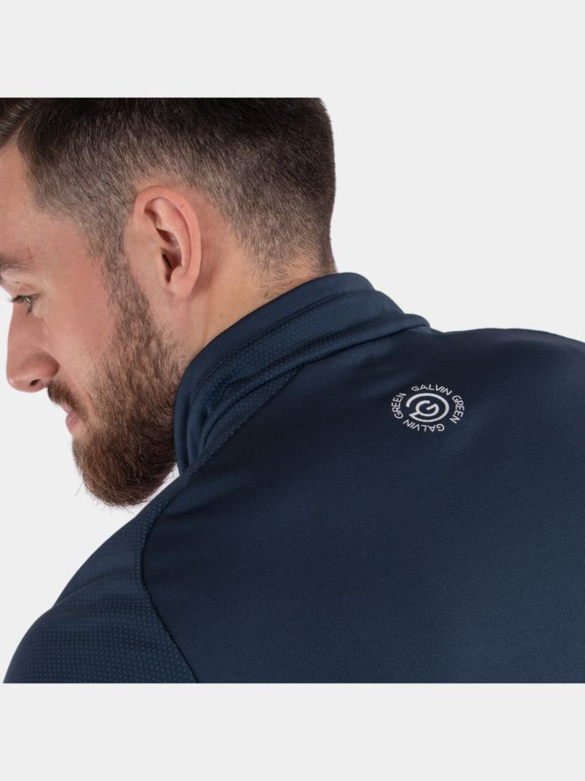 Galvin Green Daxton Stretch Midlayer navy