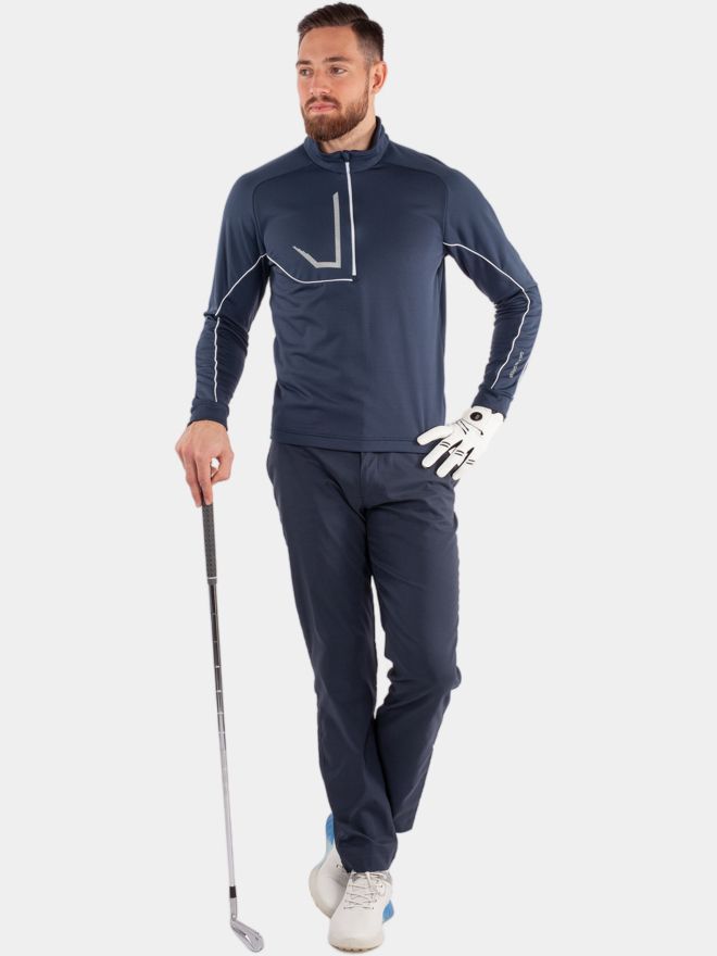 Galvin Green Daxton Stretch Midlayer navy