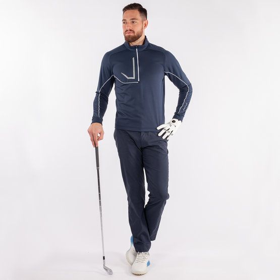 Galvin Green Daxton Stretch Midlayer navy