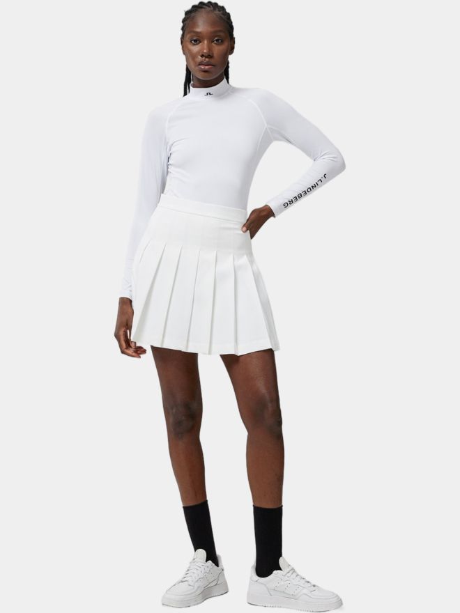 J.Lindeberg Asa Soft Compression Top Mock First layer white