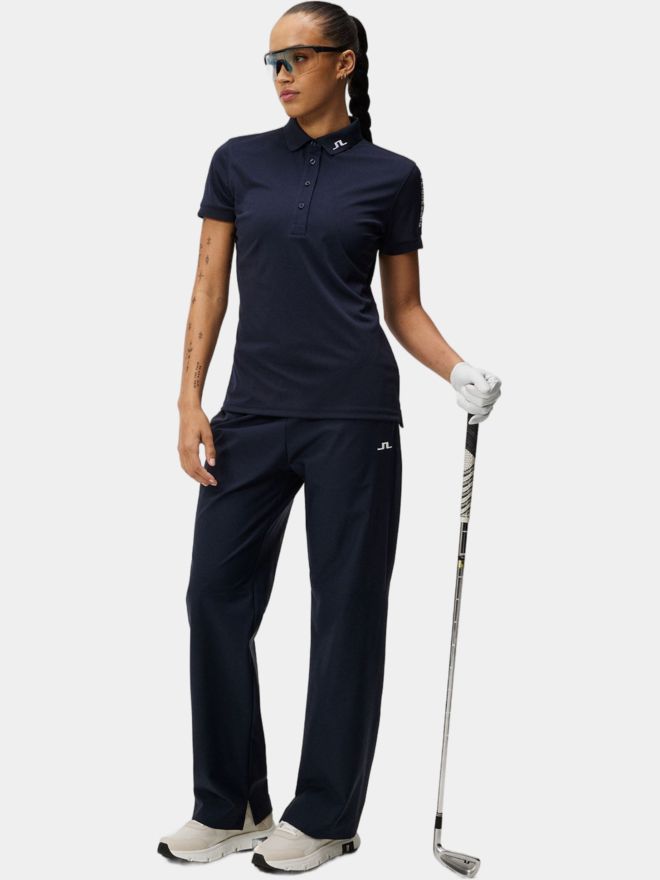 J.Lindeberg Polo Tour Tech s krátkým rukávem námořnictvo