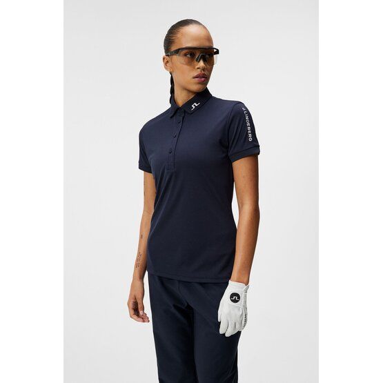 J.Lindeberg Tour Tech Golf Polo Half Sleeve navy