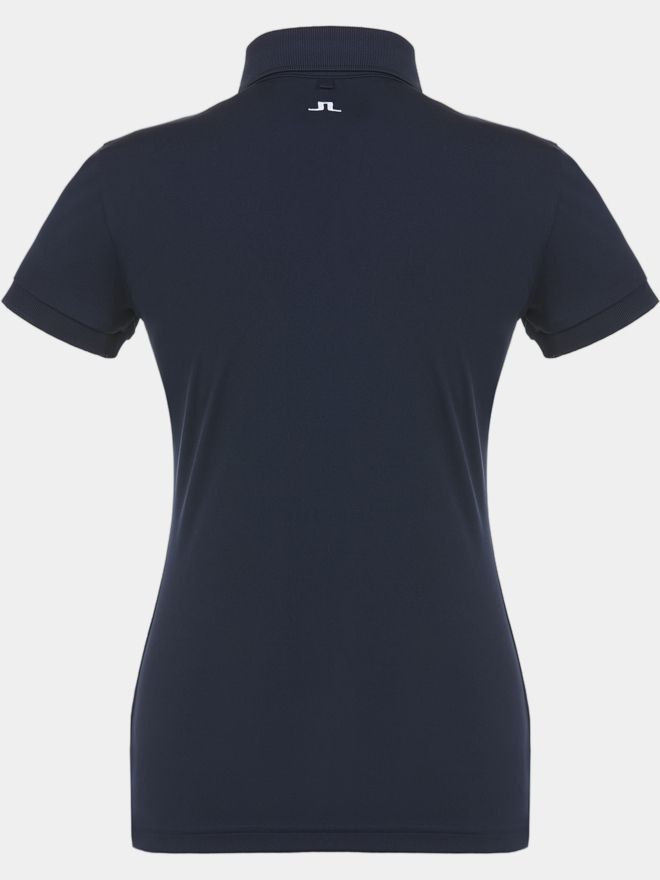J.Lindeberg Polo Tour Tech s krátkým rukávem námořnictvo