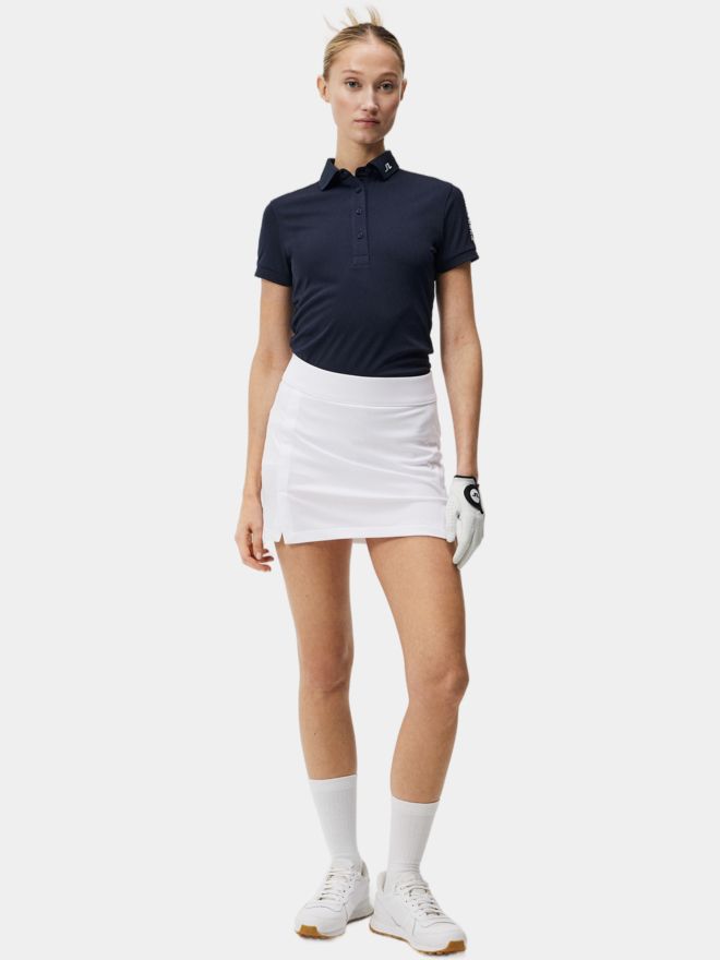 J.Lindeberg Polo Tour Tech s krátkým rukávem námořnictvo