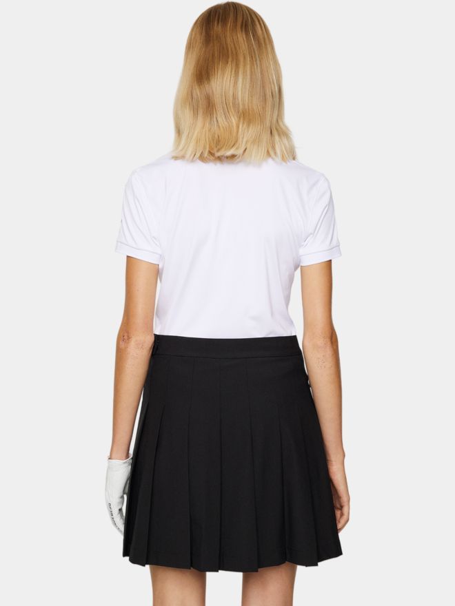 J.Lindeberg Tour Tech Golf Polo Halbarm weiß