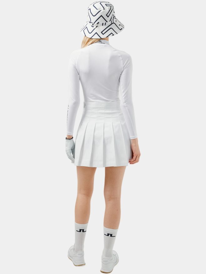 J.Lindeberg Adina Golf Skirt kurz Skort weiß