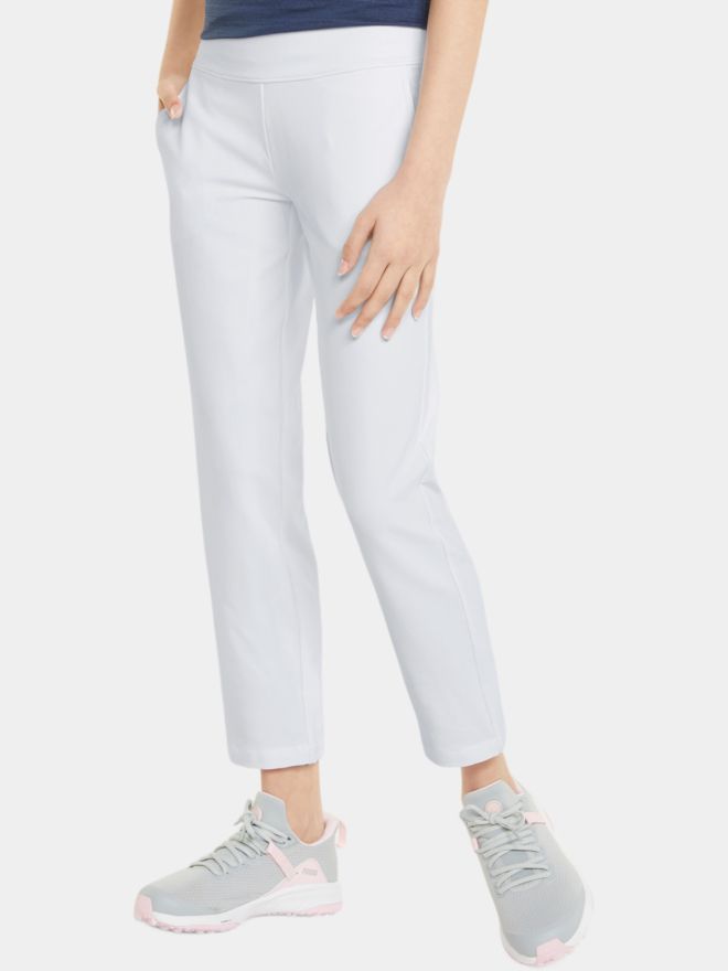 Puma Girls Pant lang Hose weiß