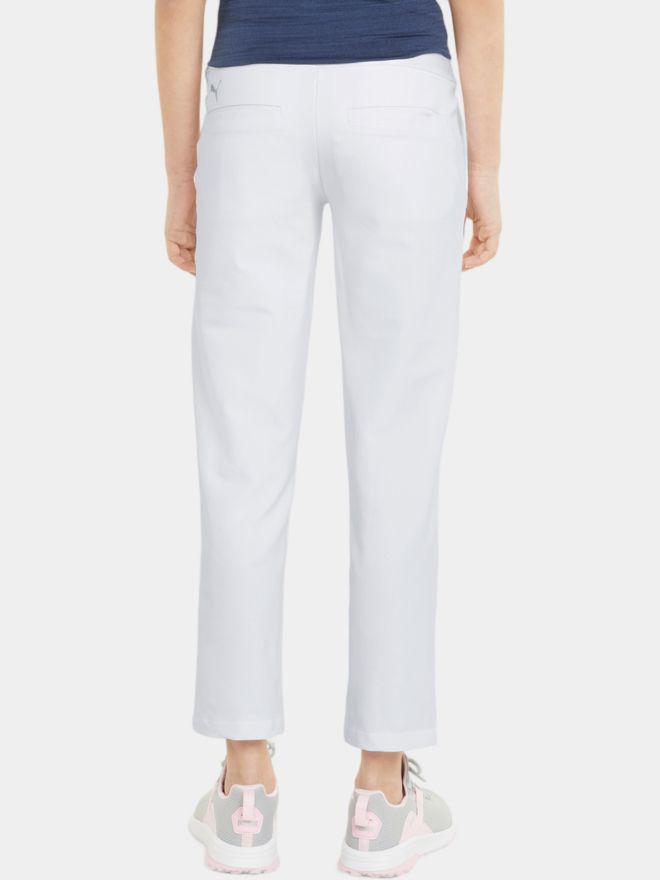 Puma Girls Pant lang Hose weiß
