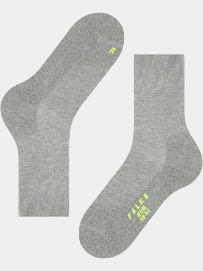 Falke Run Socke hellgrau