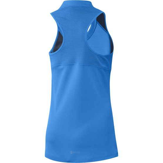 Adidas HEAT.RDY SLEEVELESS POLO sleeveless polo blue