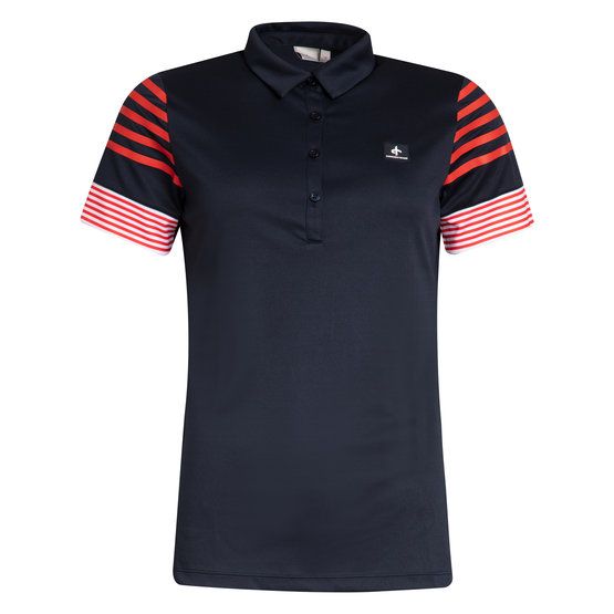 Cross W SPORTY Halbarm Polo navy