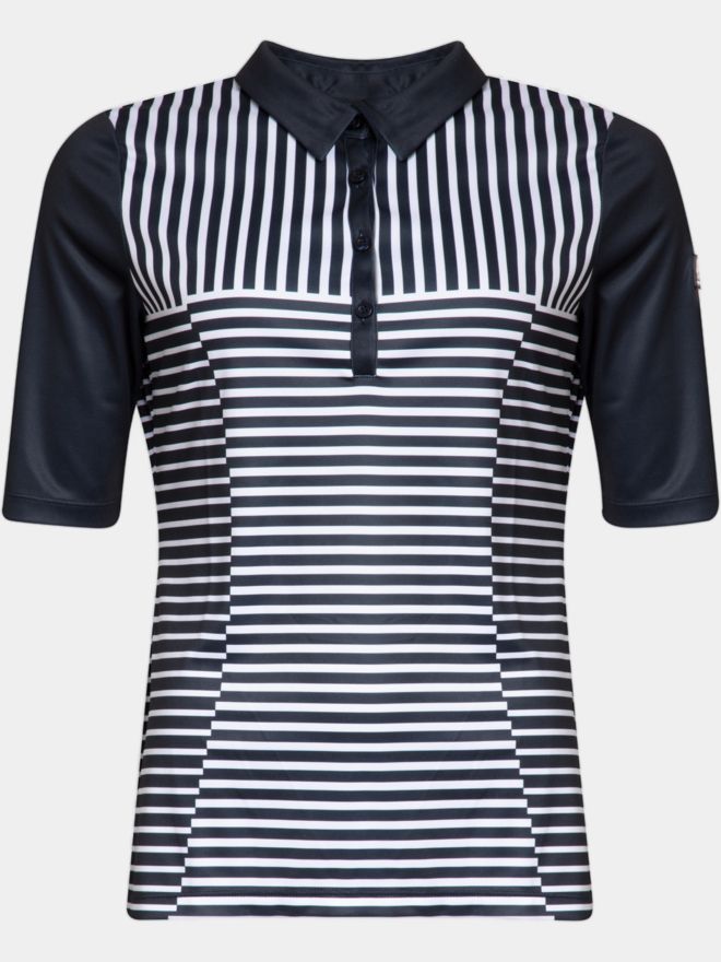 Cross W IDA Halbarm Polo navy