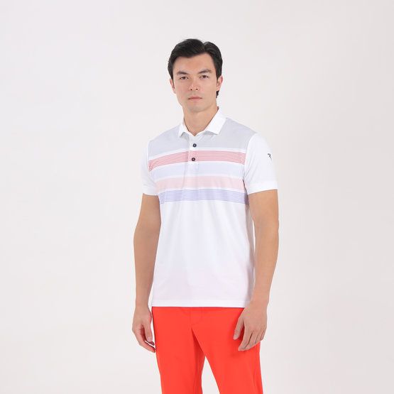 Chervo Avry half sleeve polo white