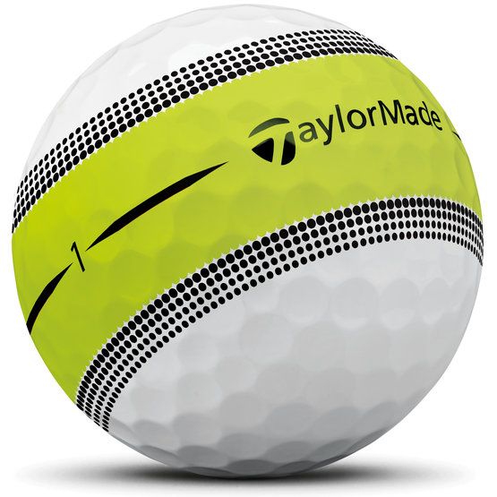 TaylorMade Tour Response Stripe Golfball weiß