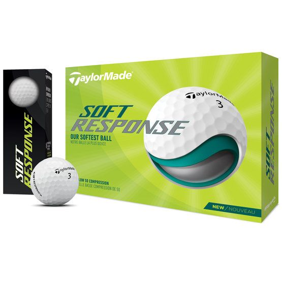 TaylorMade Soft Response 22 Golfball weiß