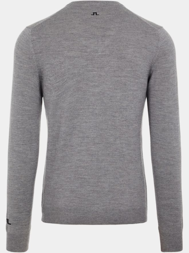 J.Lindeberg Lymann Pullover grau melange