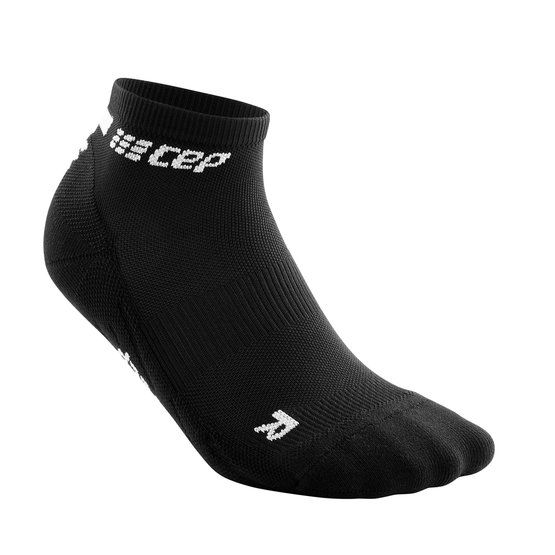 CEP  Kompresní ponožky The Run s nízkým střihem Socklet černá