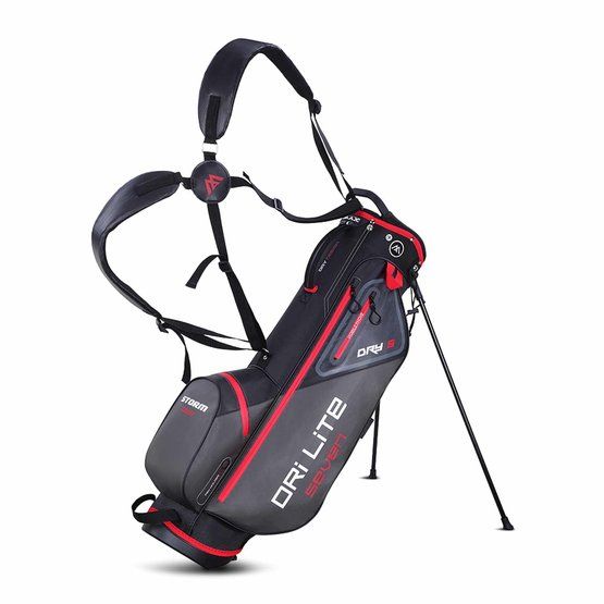 Big Max Dri Lite Seven G stand bag red