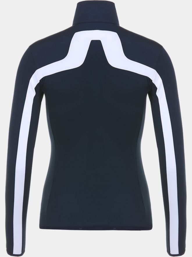 J.Lindeberg Strečová bunda Janice Mid Layer námořnická modrá