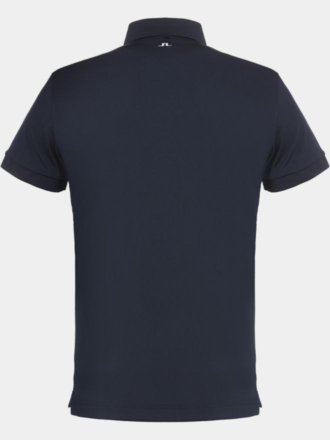J.Lindeberg Tour Tech Reg Fit Golf Halbarm Polo navy