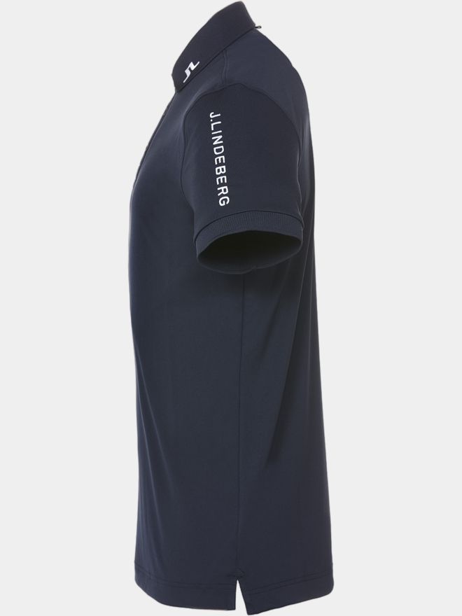 J.Lindeberg Tour Tech Reg Fit Golf Halbarm Polo navy
