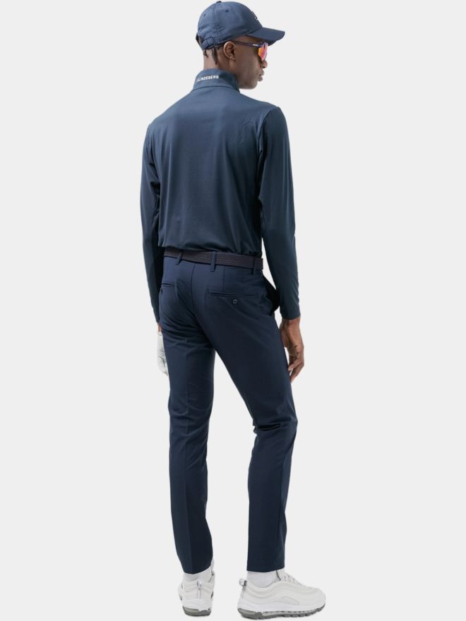 J.Lindeberg Luke Half Zip Stretch Midlayer navy