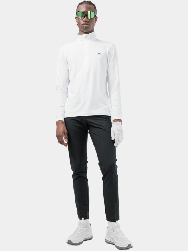 J.Lindeberg Luke Half Zip Stretch Midlayer weiß