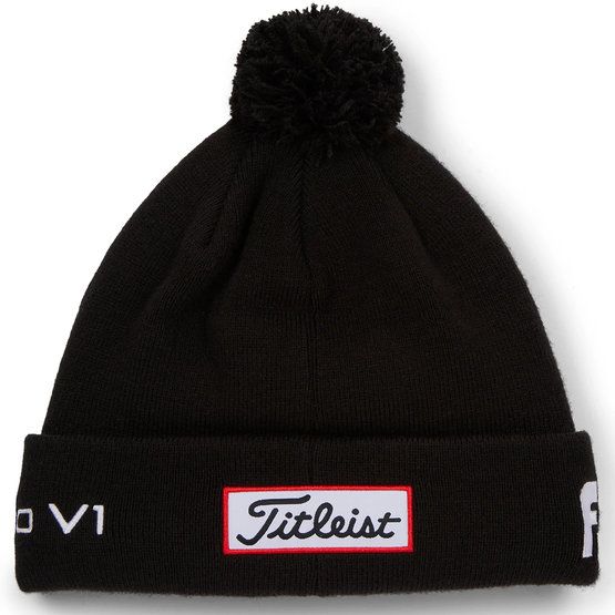 Titleist Tour Pom Pom Cap black