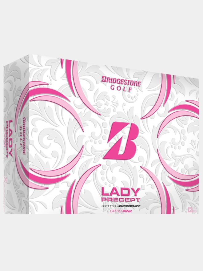 Bridgestone Lady Precept Golfball pink