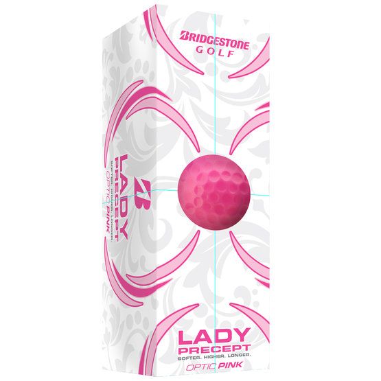 Bridgestone lady golf gall pink