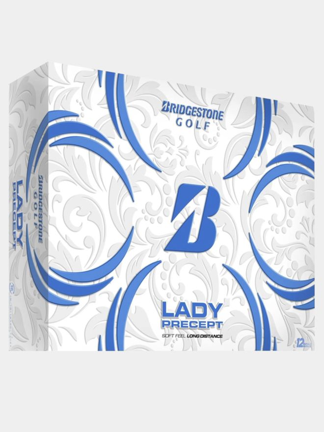 Bridgestone Lady Precept Golfball weiß