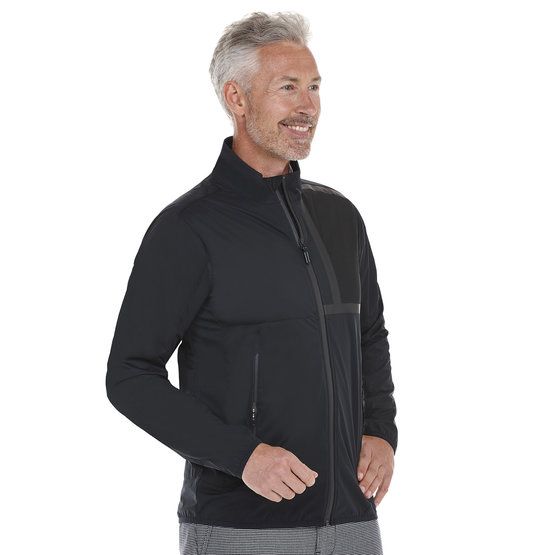 Daniel Springs Windstopp Jacke schwarz