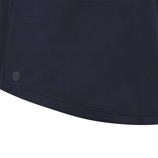 adidas GIRLS TEXTURED half sleeve polo navy