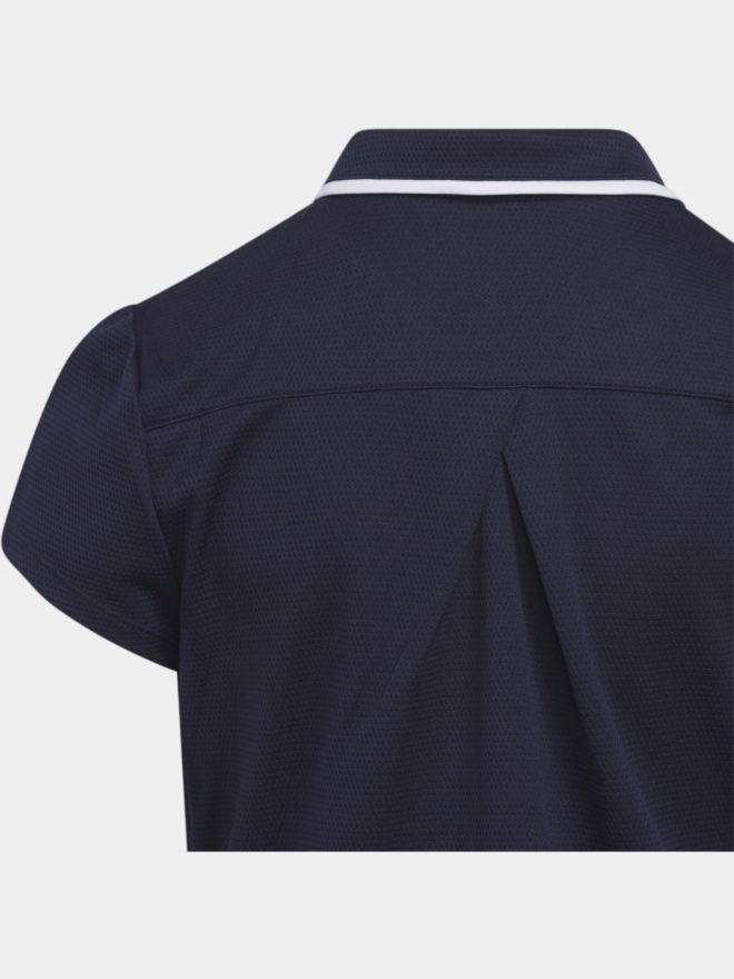 adidas GIRLS TEXTURED Halbarm Polo navy