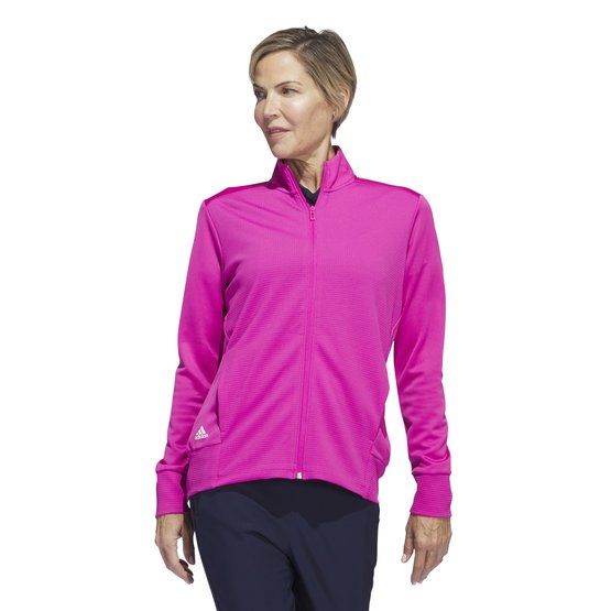 Adidas TEXTURED stretch jacket pink