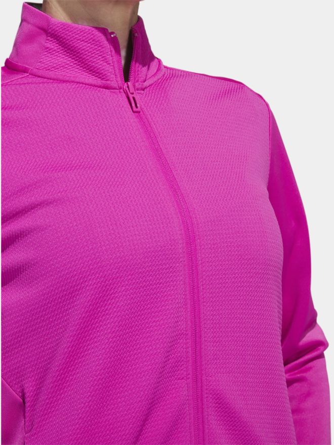 adidas TEXTURED Stretch Jacke pink