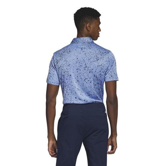 Adidas JACQUARD half sleeve polo blue